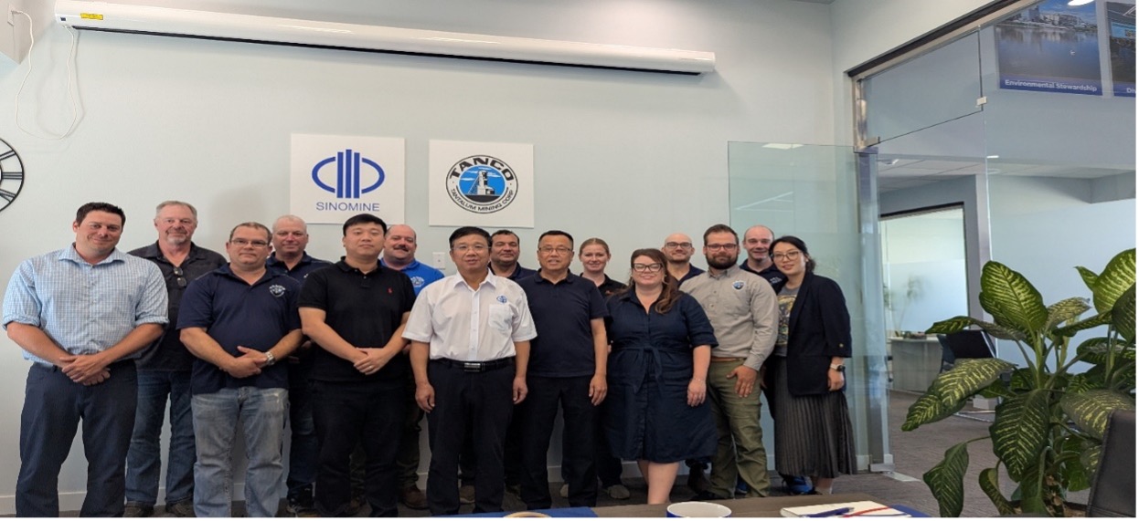 中矿资源集团董事长王平卫到加拿大 TANCO矿山检查调研