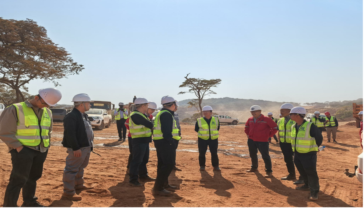 中矿资源集团董事长王平卫赴赞比亚 考察督导Kitumba铜矿项目建设